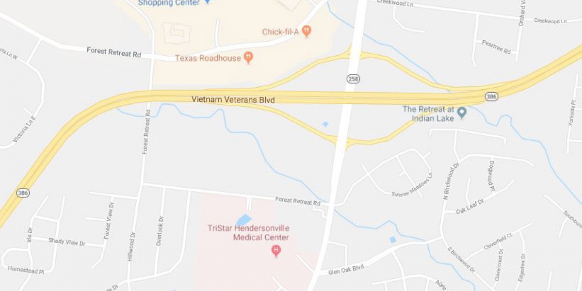 262 New Shackle Island Rd. Hendersonville - Nashville MAP